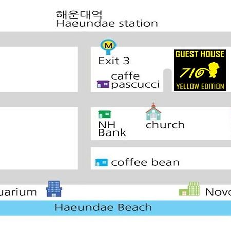 710 Guesthouse Yellow Busan Exterior foto